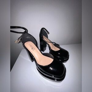 Black bratz heels